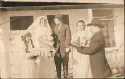 Wedding Party Postcard