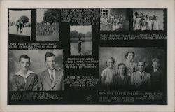 Multi View of African Missionaries Postcard