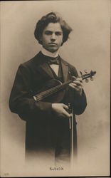 Jan Kubelík, Czech Violinist and Composer Postcard