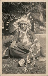 Chief Manitock Postcard