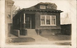 A Small House with Three Large Windows Oakland, CA Postcard Postcard Postcard