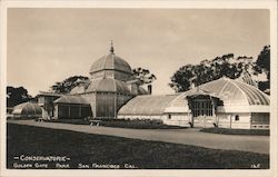 Conservatorie, Golden Gate Park San Francisco, CA Postcard Postcard Postcard