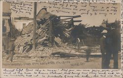 Ford Samborus - Store After Earthquake Salinas, CA Postcard Postcard Postcard