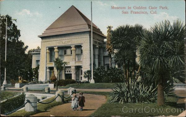 Museum in Golden Gate Park San Francisco, CA Postcard