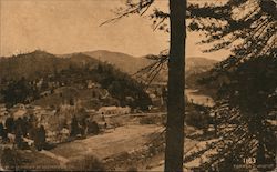 View of Portion of Guerneville Postcard