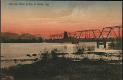 Russian River Bridge Ukiah, CA Postcard Postcard Postcard