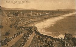 Beach and Surf from Cliff House San Francisco, CA Postcard Postcard Postcard