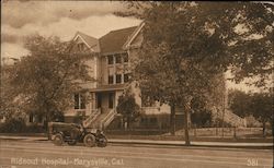 Rideout Hospital Postcard