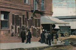 The Chinese Bulletin Board in Chinatown San Francisco, CA Postcard Postcard Postcard