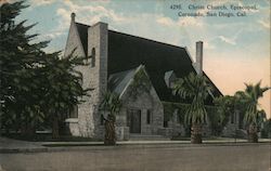 Christ Church, Episcopal, Coronado San Diego, CA Postcard Postcard Postcard