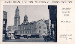 American Legion National Convention - Faneuil Hall Postcard