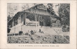 D.A.R. Building, A.Y.P.E., 1909 Seattle, WA Postcard Postcard Postcard