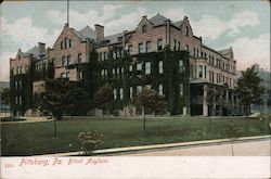 Blind Asylum Pittsburgh, PA Postcard Postcard Postcard