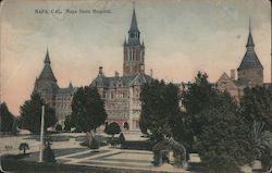 Napa State Hospital California Postcard Postcard Postcard