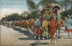 Chinese Dragon on parade Postcard