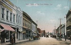 Street Scene Postcard