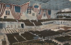 Interior of Auditorium Postcard