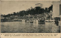 Crowd at the Hudson-Fulton Celebration Postcard