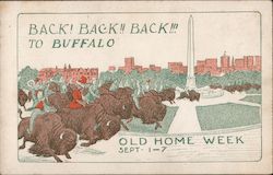 Old Home Week Sept. 1-7 Buffalo, NY Postcard Postcard Postcard