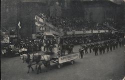 Founders' Week parade, Good Will Hose Co. of Volunteer Fire Dept. 1748 Postcard