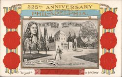 225th Anniversary of the Founding of Philadelphia, Penn Square Water Works, 1801 Postcard