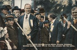 Alaska-Yukon-Pacific Exposition ground breaking ceremonies Postcard