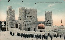 The New Ice Palace in 1909 Postcard