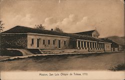 Mission, San Luis Obispo de Tolosa, 1772 California Postcard Postcard Postcard