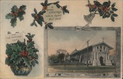 A Merrie Christmas and a Happy New Year San Francisco, CA Postcard Postcard Postcard