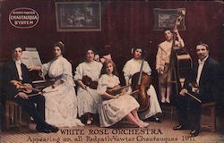 White Rose Orchestra, Redpath-Vawter Chautauqua System Cedar Rapids, IA Postcard Postcard Postcard