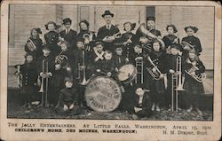 The Jolly Entertainers at Little Falls, Washington Postcard