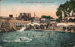 Surf Beach Park Alameda, CA Postcard Postcard Postcard