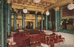 Lounging Room and Office, Hotel St. Francis Postcard