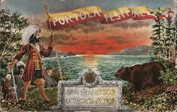 Portola Festival Oct. 19-23, 1909 San Francisco, CA Postcard Postcard Postcard