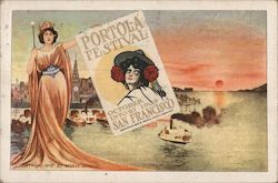 Portola Festival Oct. 19-23, 1909 Postcard