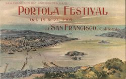 Portola Festival Oct. 19 to 23, 1909 San Francisco, CA Postcard Postcard Postcard