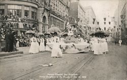 Portola Festival - Native Daughters - Oct 21, 1909 San Francisco, CA Postcard Postcard Postcard