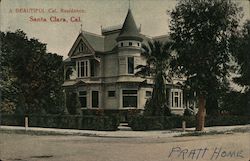 Pratt Residence Postcard