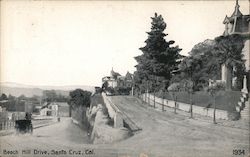 Beach Hill Drive Santa Cruz, CA Postcard Postcard Postcard