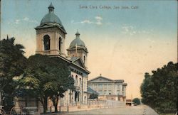 Santa Clara College Postcard