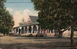 University Inn, Stanford University Postcard