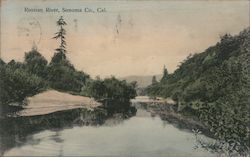 Russian River California Postcard Postcard Postcard