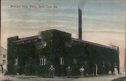 Municipal Water Works Santa Clara, CA Postcard Postcard Postcard