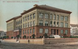 Mission High School Postcard