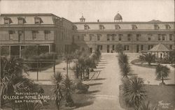 Play Ground, College of Notre Dame Postcard