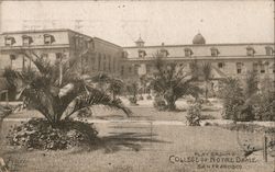 Play Ground, College of Notre Dame Postcard