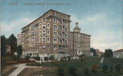 German Hospital San Francisco, CA Postcard Postcard Postcard