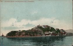 Alcatraz Island, San Francisco Bay California Postcard Postcard Postcard