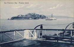 Alcatraz Island, San Francisco Bay California Postcard Postcard Postcard