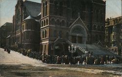 The Bread Line after the Earthquake San Francisco, CA Postcard Postcard Postcard